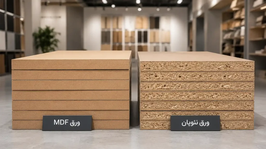 تفاوت ام دی اف و نئوپان