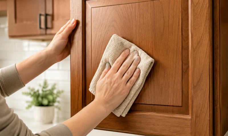 مراحل اصولی تمیزکردن کابینت ام دی اف